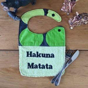 Bavoir - Hakuna Matata - Vert